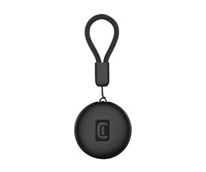 Cellularline Tracy Tag - Designed for iOS Localisateur d'objets compatible avec Android, idéal pour retrouver clés, sacs à dos et objets personnels via l'app Localiser d'Apple. Compact, précis et faci
