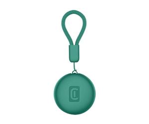 Cellularline Tracy TAG - Trouver des Objets Compatible avec Apple iOS Find Me - Compatible avec Les Accessoires Airtag - Batterie remplaçable (durée de 1 an) - Résistant à l'eau - Vert