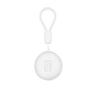 Cellularline Tracy TAG - Trouvez des Objets compatibles avec Apple iOS Find Me - Compatible avec Les Accessoires Airtag - Batterie remplaçable (durée de 1 an) - Résistant à l'eau - Blanc