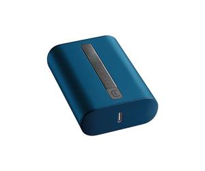 Cellularline | Tragbare Ladegeräte | Extra kompaktes tragbares Ladegerät 10000Mha - USB-C Power Delivery 20W für iPhone - 18W adaptiver USB-Anschluss für Samsung - Blau