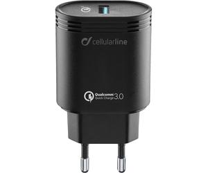 Cellularline USB Charger 18W - Huawei, Xiaomi, Wiko, Asus and other smartphone Chargeur adaptatif 18W