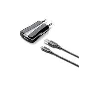 Cellularline USB Charger Kit 1A - Micro USB - Huawei, Xiaomi, Wiko, Asus and other smartphone