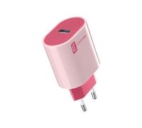 Cellularline USB-A Charger Style Color - Adaptateur secteur - rose