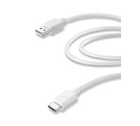 Cellularline USBDATACUSBC2TW Câble USB 2 M USB 3.2 Gen 1 (3.1 Gen 1) USB A USB C