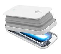 Cellularline | UVCSTERILIZERW | Hi-Gens, stérilisateur à lumière LED pour la stérilisation du Smartphone, avec émission de lumière Ultra-traviolette (UV-C), stérilisant 99,9% des bactéries.