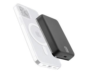 Cellularline Wireless power bank MAG 10000 Chargeur de batterie compatible avec système MagSafe