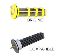 Cellule compatible pacific 100 9 plaques 195x42 mm culot jaune - 1001 electrodes