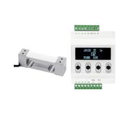 Cellule de charge avec indicateur d'affichage 9-12V DC, capteur pression poids Tension et Force Compression IP65 30-500kg Multi-protection(5kg)