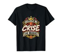 Cellule de Crise du Marié EVG Équipe du Marié Humour T-Shirt Graphique avec Valeur