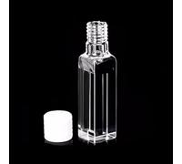 Cellule de cuvette à quartz avec bouchon à vis - Volume 700 ul, longueur de trajet 10 mm, fente 2 mm for spectrophotométrie et analyse optique