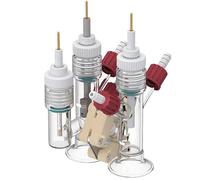 Cellule de réaction électrochimique à trois ports avec membrane remplaçable 3H - Verre borosilicaté, capacité de 10 ml (1 pièce)(With sampling port)