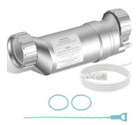 Cellule de sel de rechange pour générateur de chlore Hayward Cell-9/W3T-Cell-9, T-9 pour piscines creusées jusqu'à 80 000 litres, édition Silver améliorée compatible avec AquaRite, garantie ProLogic