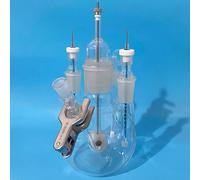 Cellule de test de corrosion à cinq ports - Électrolyseur de 500 ml et 1 000 ml for les tests de corrosion des métaux dans des environnements liquides(1000ml)