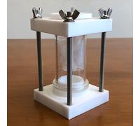 Cellule de test d'évaluation de revêtement - Cellule électrolytique for les tests de performances de corrosion | Options 30 ml-250 ml(Single layer 30ml)