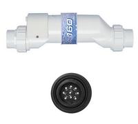 Cellule d'électrolyseur piscine X-CELL 160 CCEI Transparente connecteur 9 points