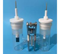 Cellule électrolytique à membrane échangeuse d'ions à double cellule de type H mince et de petite capacité (1 pièce)(25ml-25ml)