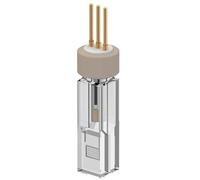 Cellule électrolytique à quartz de haute précision for applications électrochimiques spectrales - Appareil à fente 8 mm x 6,5 mm x 1 mm