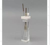 Cellule électrolytique à quartz optique K003 - Système photoélectrocatalytique à trois électrodes for des tests précis(K003-02 electrode clamp type)