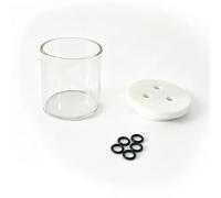 Cellule électrolytique borosilicate, for système de laboratoire à 3 électrodes(25ml(φ30x43mm))