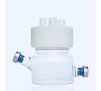 Cellule électrolytique et réacteur photochimique à gaine thermostatique, bouche filetée GL14, solutions personnalisables(Single-Layer)