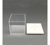 Cellule électrolytique optique en quartz K020 - Haute transmittance lumineuse, résistante aux acides,(50x50x50mm [Integrated Pool Body])