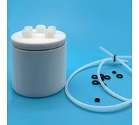 Cellule électrolytique scellée en PTFE à trois électrodes avec deux trous - Équipement d'électrochimie professionnel(250ml)