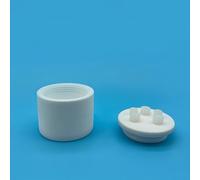 Cellule électrolytique scellée en PTFE for expériences électrochimiques - 30 ml à 500 ml - Système personnalisable à trois électrodes(100ml)