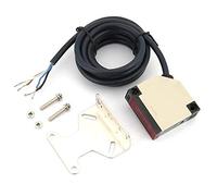 Cellule photoélectrique 200 Hz avec barrière lumineuse pour la détection automatique de la porte pour le contrôle de la position des objets pour la discrimination large (E3JK-DS30M2 fermée sans