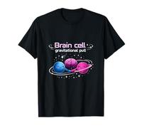 Cellules cérébrales gravitationnelles pour Couples Design Espace T-Shirt