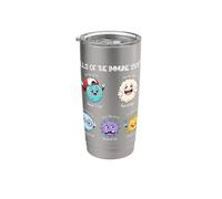 Cellules du système immunitaire Biologie Science Étudiant Scientifique Gobelet isotherme en acier inoxydable double paroi