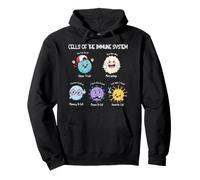 Cellules du système immunitaire Biologie Science Étudiant Scientifique Sweat à Capuche