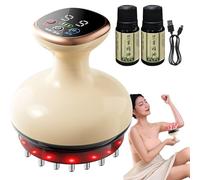 Cellulite Massage Tool, Handheld Fat Remover, 4.13x3.94 inches Body Sculpting Massager with 9 Level Adjustment, Red Light Care, Cellulite Cleaner for Smooth Skin