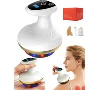 Cellulite Suction Massager,Electric Cupping Massager for Cellulite,9 Suction Levels&Heat with Red Light,Portable Guasha Tool for Lymphatic Drainage,Body Contouring&Skin Firming