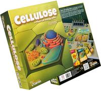 Cellulose : un jeu de biologie cellulaire végétale | Jeu stratégique et divertissant recommandé par MENSA pour apprendre la photosynthèse, l'ADN et la biochimie | Jeu de société éducatif STEM pour les