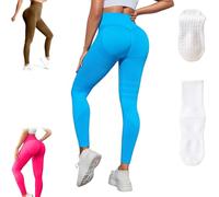 Cellumave Leggings, Cellumave 3D Legging Redefine Your Silhouette Effortlessly, Butt Lifting & Shaping Leggings (Blue,M)