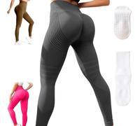 Cellumave Leggings, Cellumave 3D Legging Redefine Your Silhouette Effortlessly, Butt Lifting & Shaping Leggings (Dark Gray,S)