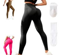 Cellumave Leggings, Cellumave 3D Legging Redefine Your Silhouette Effortlessly, Butt Lifting & Shaping Leggings (Black,Grand)