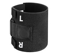 CELLUSTOP Genouillère Acupression Réglable Sport - Attelle de Soutient - Bande avec Point de Pression Derrière Genou aide à Soulager Douleur Sciatique Mal de Dos - Elasthanne - Noir