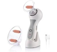 CELLUSTOP - Masseur Cellulite Ventouses, Massage Corporel Anti-Cellulite, Masseur Palper Rouler Electrique Infrarouge - USB - Blanc