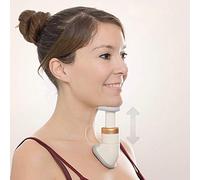 CELLUSTOP - Masseur Réducteur de Double Menton - Amincisseur de menton portable - Exerciseur de cou Mince mâchoire Masseur avec 3 niveaux de résistance