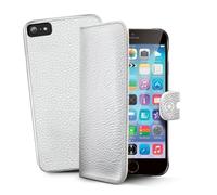 Celly AMBO coque de protection pour téléphones portables Étui avec portefeuille Blanc Apple iPhone 6