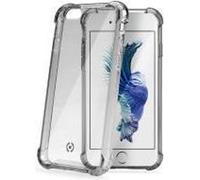 Celly Armor Cover Transparent / Noir pour Apple iPhone 6 / 6s