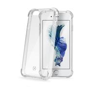 Celly Armor Silicone Case - Convient à Apple iPhone 6/6s/7/8/8/SE - Coque arrière en TPU - Résistant aux chocs - Transparent