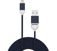 Celly Câble USB A vers Lightning 1.5m Noir pour iPhone iPad - Connecteurs mâles 2.4A
