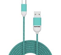 Celly Câble USB A vers USB C 1,5 m Cyan 2,4 A - Accessoires pour appareils électroniques