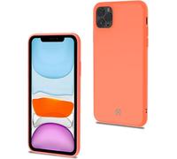 Celly Candy Silicone Case - Convient à l'Apple iPhone 11 Pro - Coque arrière en TPU - orange