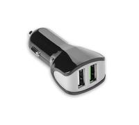 CC2USBTURBOBK chargeur d'appareils mobiles Smartphone, Tablette Noir, Gris USB Auto