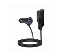 Celly CC4USBEXTBK Chargeur allume-cigare