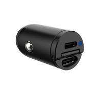 Celly Mini chargeur de voiture 2 USB-C 30 W Power Delivery