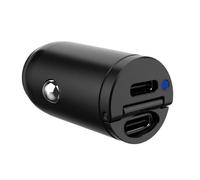 Celly CCMINI2USBCBK Chargeur allume-cigare